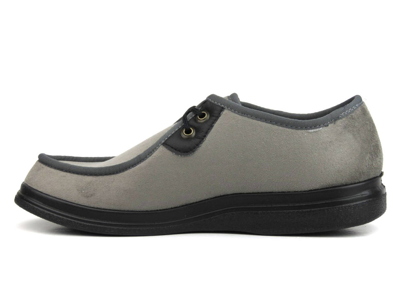 Kapcie, buty męskie  profilaktyczne, ortopedyczne Befado dr Orto 871M006, szare