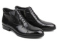Eleganckie botki męskie na suwak - JOHN DOUBARE H35B-52-183, czarne