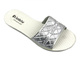 Lekkie klapki damskie - INBLU 26, srebrne