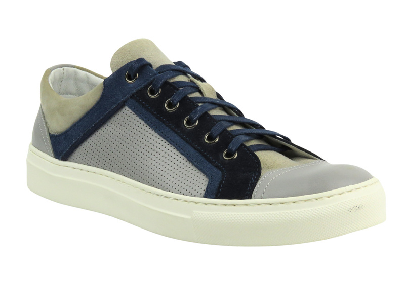 Półbuty męskie Conhpol dynamic D-963S/02, szare