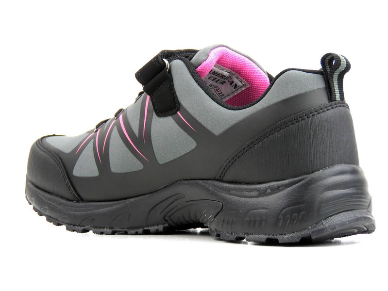 Trekkingi damskie / młodzieżowe - AMERICAN CLUB Soft Shell WT93/22, szare