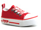 Trampki dziecięce z elastycznymi sznurówkami - BIG STAR KK374071, czerwone
