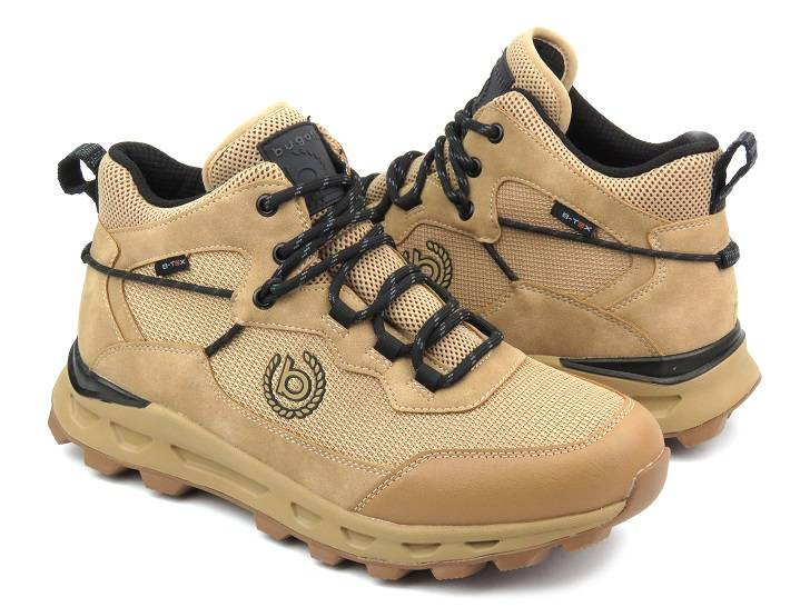Buty męskie trekkingowe - BUGATTI 321-A9W30-5000, beżowe