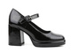 Czółenka, półbuty damskie na obcasie - Marco Tozzi 2-24405-41, czarne