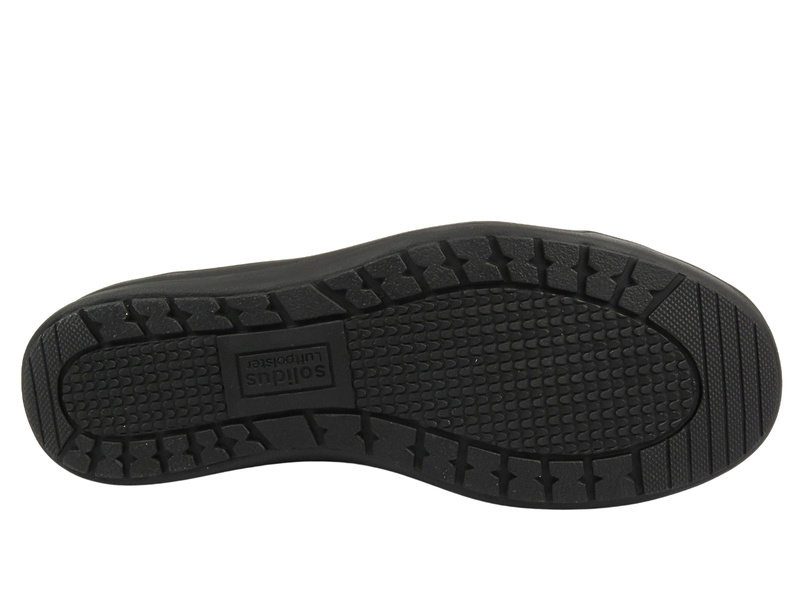 Wygodne półbuty, sneakersy damskie - SOLIDUS 29001-01001-KATE, czarne