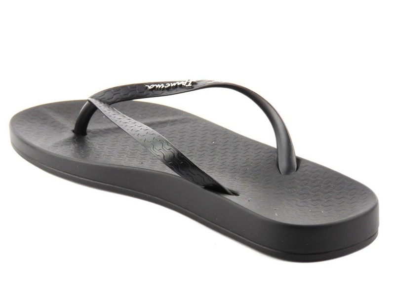 Japonki, klapki damskie sportowe Ipanema 82591, czarne