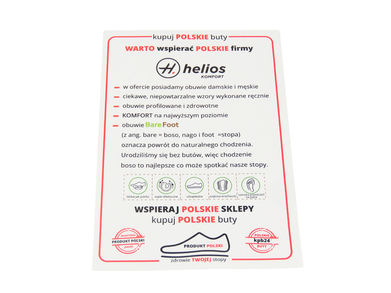 Lekkie, wygodne półbuty damskie skórzane ecru Helios Komfort 417