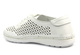 Ażurowe półbuty damskie - Artiker 54C0832, białe