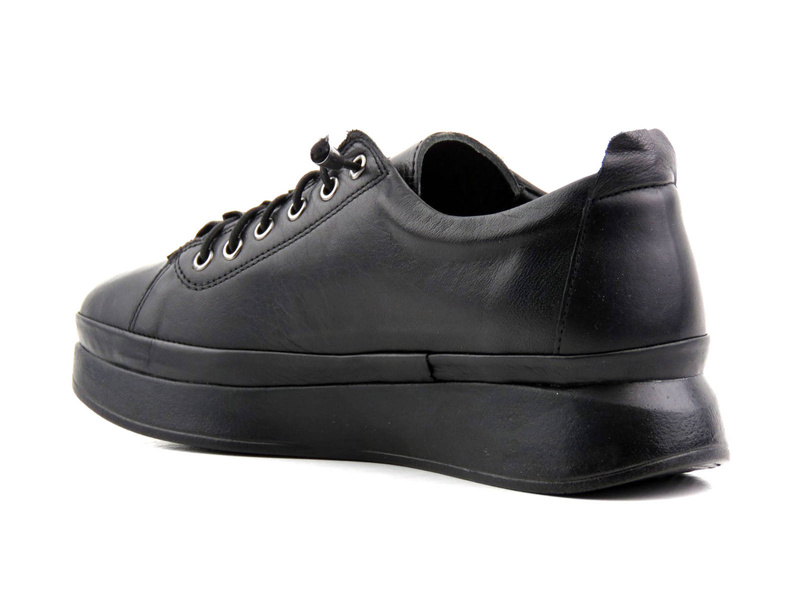 Buty sportowe, sneakersy damskie wsuwane - VENEZIA 0327000, czarne