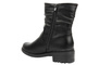 Botki damskie na obcasie- Unisoft 24BT02-7988, czarne