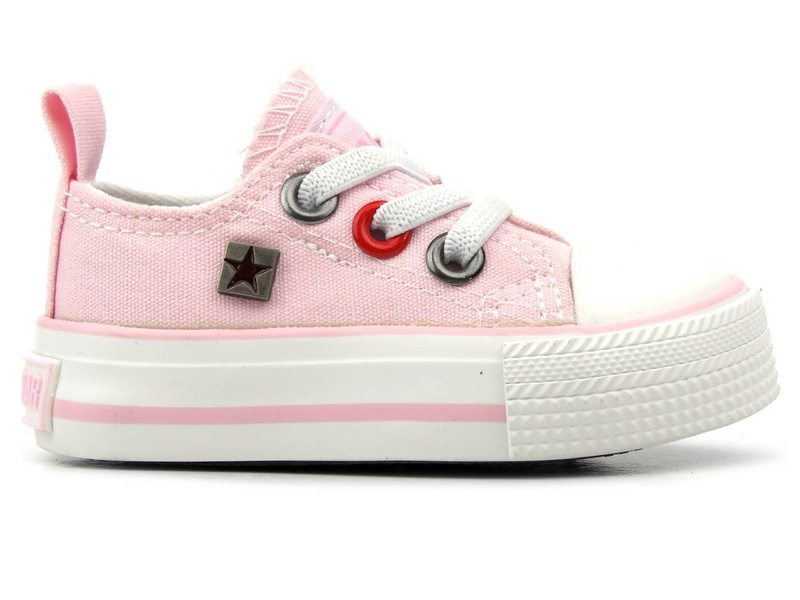 Trampki dziecięce, buty sportowe Big Star HH374197, różowe