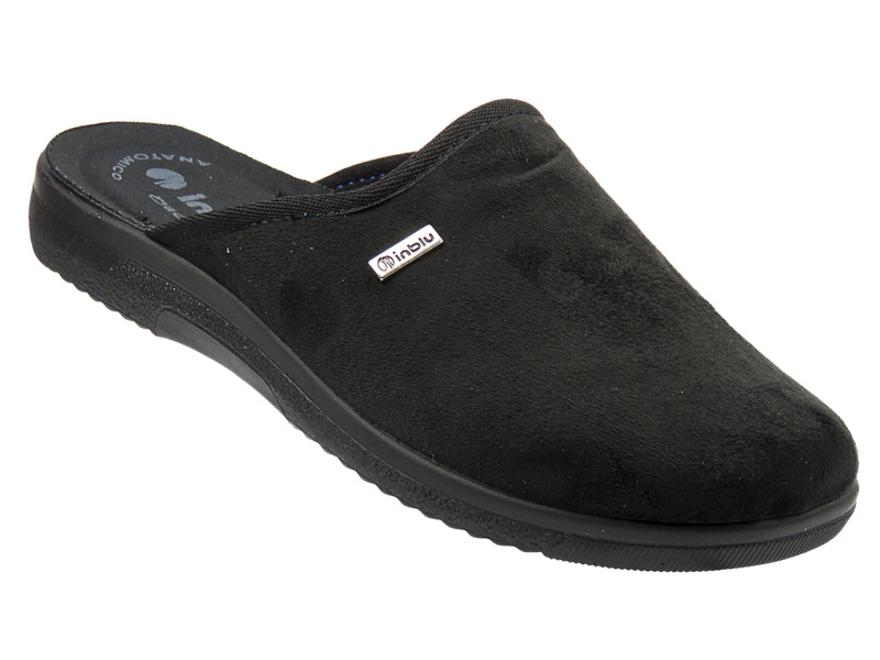 Wygodne kapcie męskie INBLU DG-75U, czarne