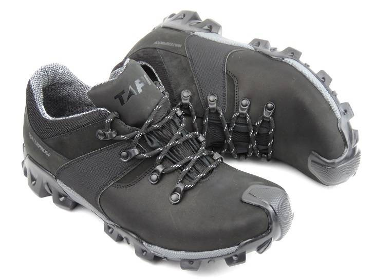 Trekkingi męskie z membraną WATERPROOF - TAPI J-2107, czarne