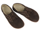 BareFoot skórzane minimalistyczne buty damskie Helios  715-2B, brązowe