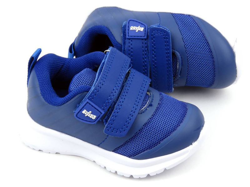 Adidasy, obuwie sportowe dziecięce na rzepy - BEFADO 516P088, granatowe