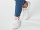 Trampki damskie, buty sportowe Big Star FF274087, białe z czerwonymi elementami