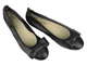Eleganckie baleriny damskie Maciejka P6802-01 czarne