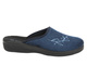 Kapcie Domowe Damskie - Inblu CU-1D Granat - Wsuwane