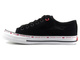 Siateczkowe trampki damskie na wiosnę i lato - Cross Jeans FF2R4015C, czarne