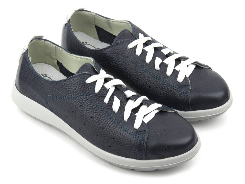 Buty damskie sportowe z wyjmowaną wkładką - Befado Dr Orto 156D011, granatowe