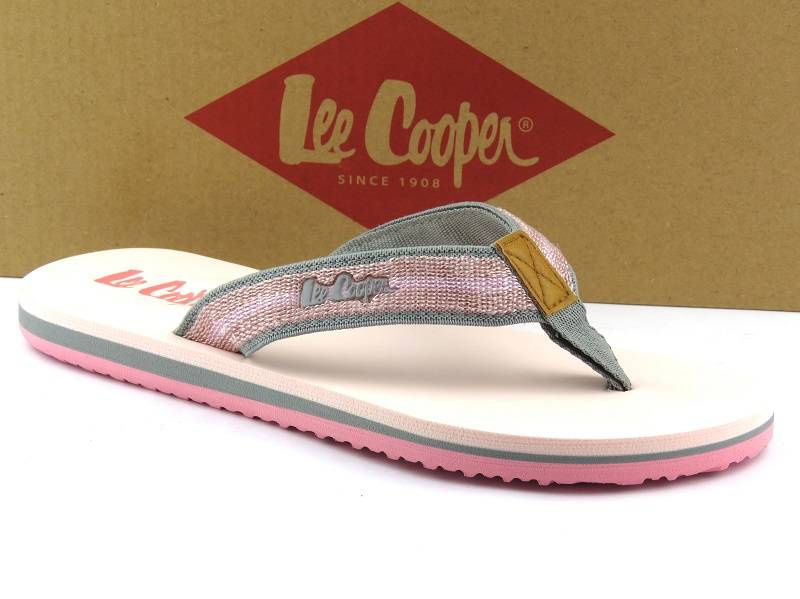 Japonki damskie sportowe - Lee Cooper LCW-22-42-1242L, różowe