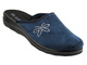 Wygodne kapcie damskie INBLU CA-3F, granatowe