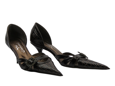 Czółenka na szpilce brązowe  Ver Giovanni 541/13/M