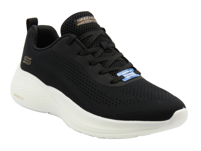 Buty sportowe damskie, adidasy - Skechers 117550, czarne