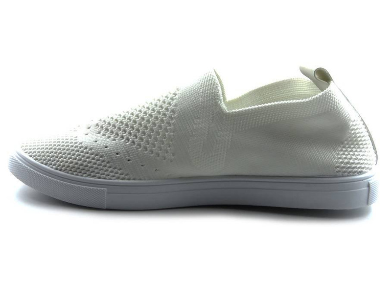 Buty sportowe damskie BIG STAR FF274A608, trampki białe