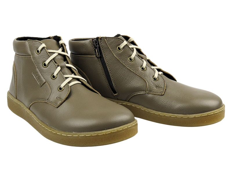 Barefoot trzewiki minimalistyczne męskie Helios Komfort 833, zielone