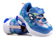 Buty dziecięce sportowe ze świecącą podeszwą - American Club ES89/22, niebieskie