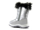 Śniegowce, buty zimowe dziecięce - WOJTYŁKO 21034, srebrne