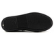 Skórzane półbuty męskie slip on - VENEZIA 10019, czarne