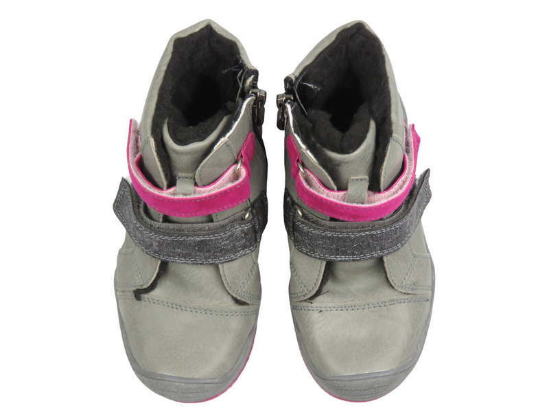 Trzewiki dziecięce dziewczęce Kornecki 06738, popielate