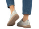 Wygodne sneakersy damskie ze skóry naturalnej Filippo DP7573/26, szare
