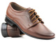 Eleganckie półbuty dziecięce, buty komunijne - Lukas J1, brązowe