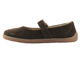 Barefoot skórzane minimalistyczne półbuty Helios Komfort 471, ciemny brąz