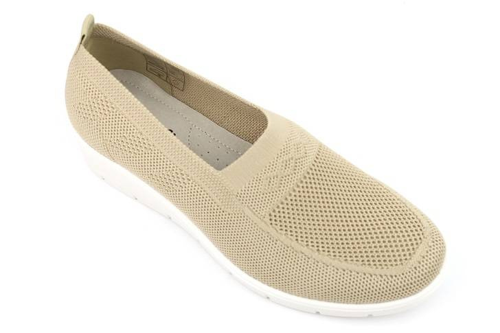 Buty damskie zdrowotne, profilaktyczne - UNISOFT 23TX02-6017, beżowe