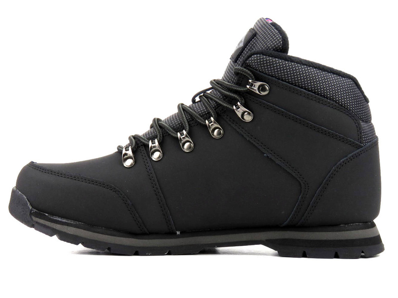 Ciepłe trzewiki męskie trekkingowe - LEE COOPER 21-01-0705M, czarne
