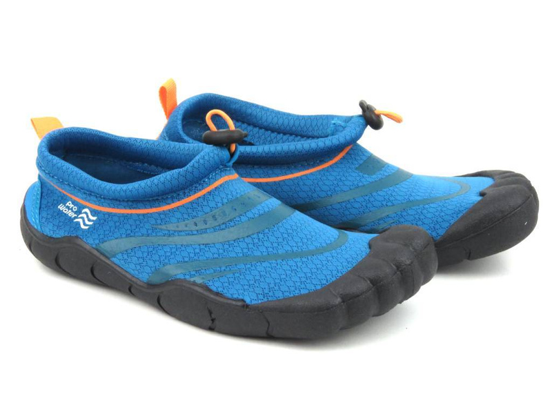 Buty do wody, do pływania / na jeżowce - ProWater 23-37-128L, niebieskie