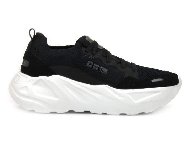 Buty sportowe, sneakersy damskie BIG STAR JJ274603, czarne