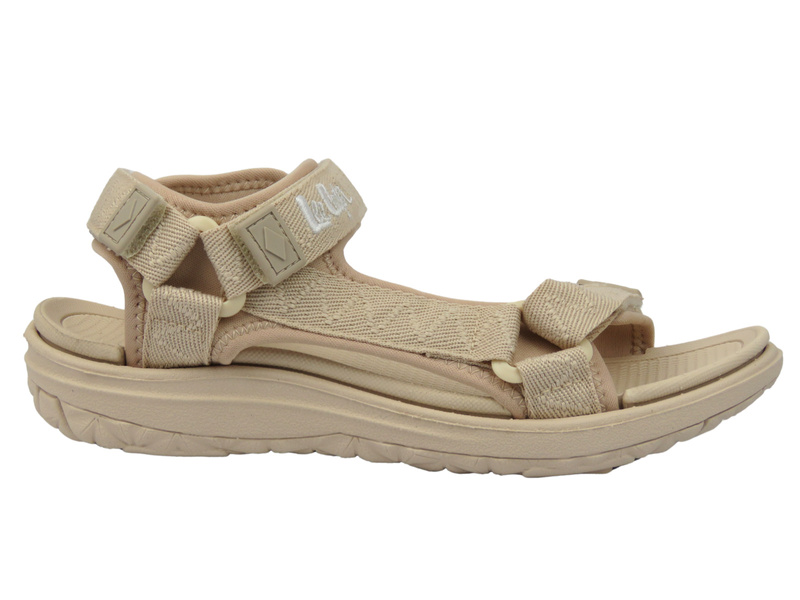Sandały damskie sportowe - Lee Cooper 25-34-3560L, beżowe