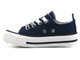 Wsuwane trampki, tenisówki dziecięce - BIG STAR KK374070, granatowe