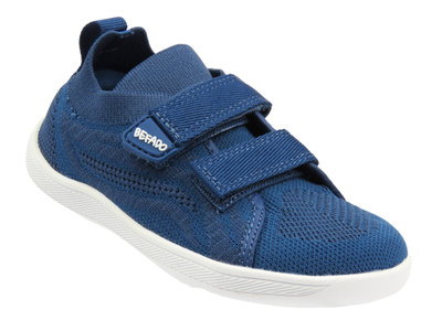 Trampki, kapcie barefoot dziecięce na rzepy - BEFADO 003Y015, granatowe