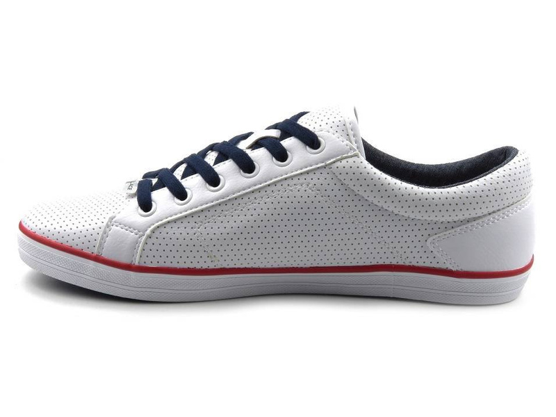 Trampki, buty męskie sportowe BUGATTI 321-50211-5000, białe