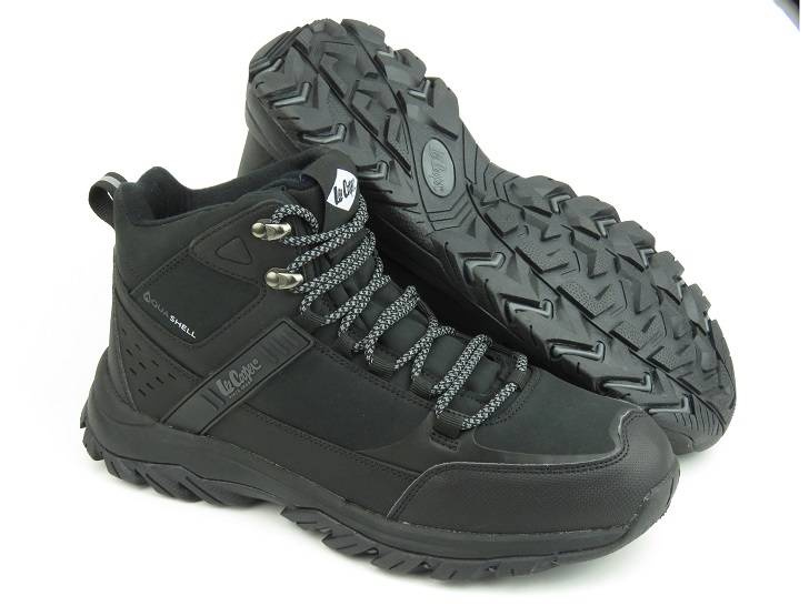 Trekkingi męskie ocieplone polarem - LEE COOPER 22-01-1412M, czarne