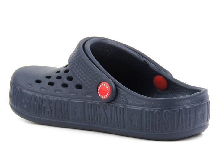Piankowe klapki dziecięce, clogsy - BIG STAR II375002, niebieskie