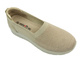 Półbuty, espadryle damskie - Unisoft 25PB02-8855, złote