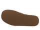 Klapki Męskie ze Skóry Naturalnej PanSzew, brązowe - wsuwane