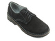 Skórzane półbuty męskie HELIOS Komfort 808, czarne